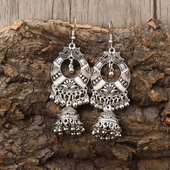 Jewelry - Bohemian Boho Vintage Tibetan Festival Earrings 🌸